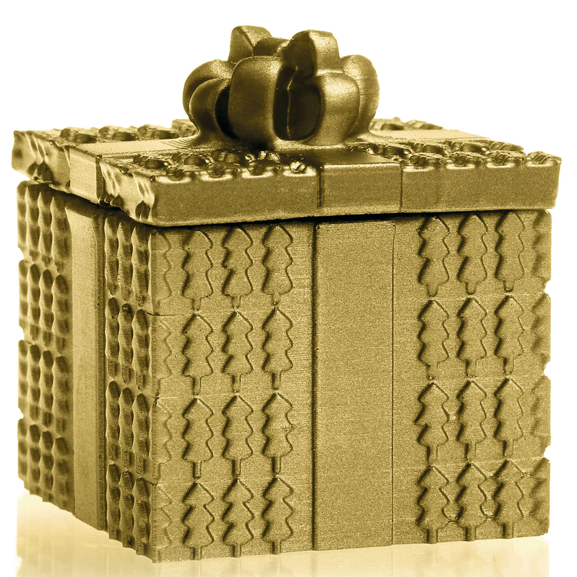 Candle Concrete Christmas Gift Gold Gingerbread