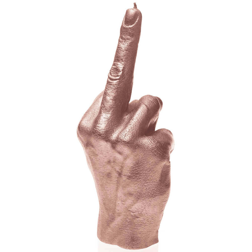 Candle Hand FCK Rose Gold