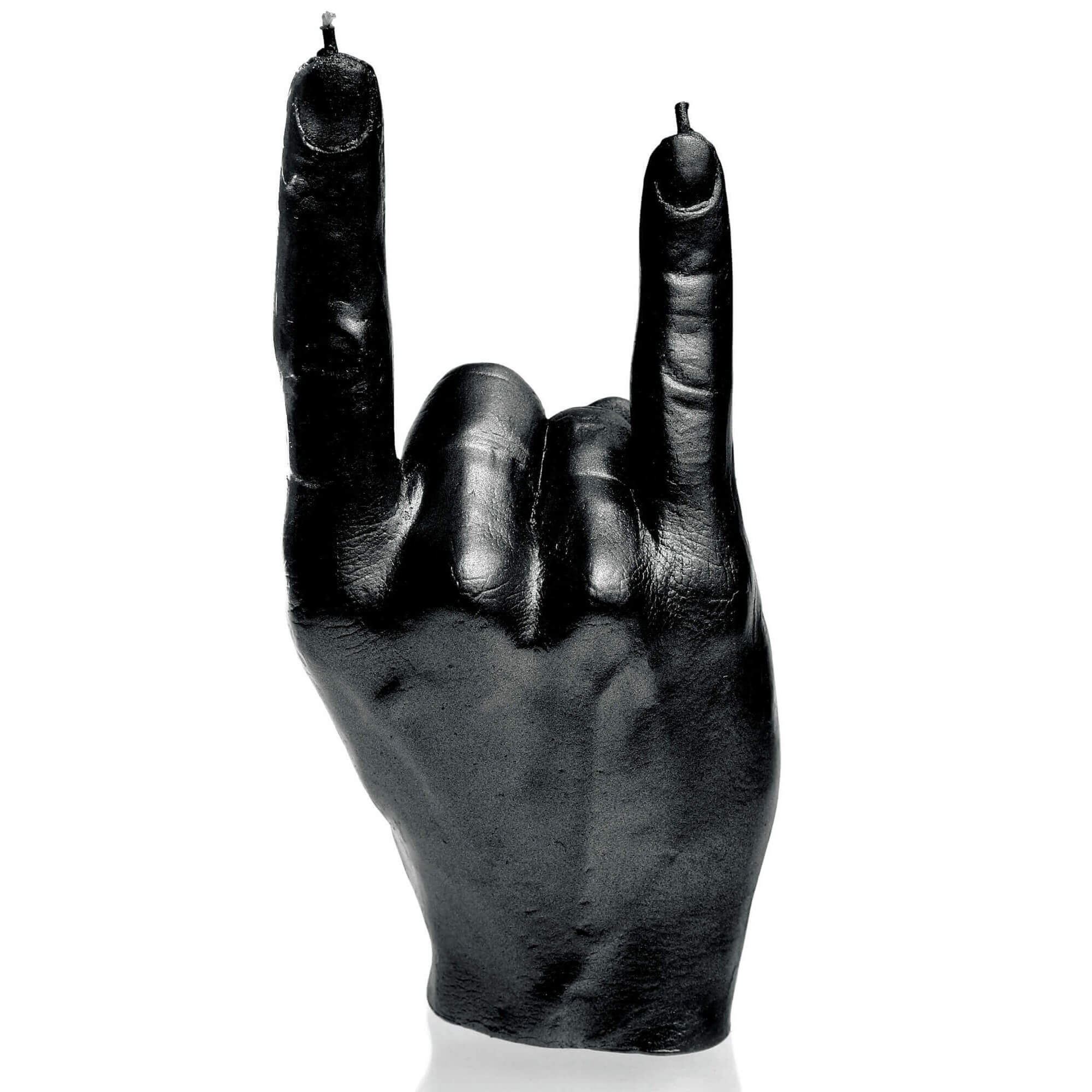 Candle Hand RCK Black Metallic