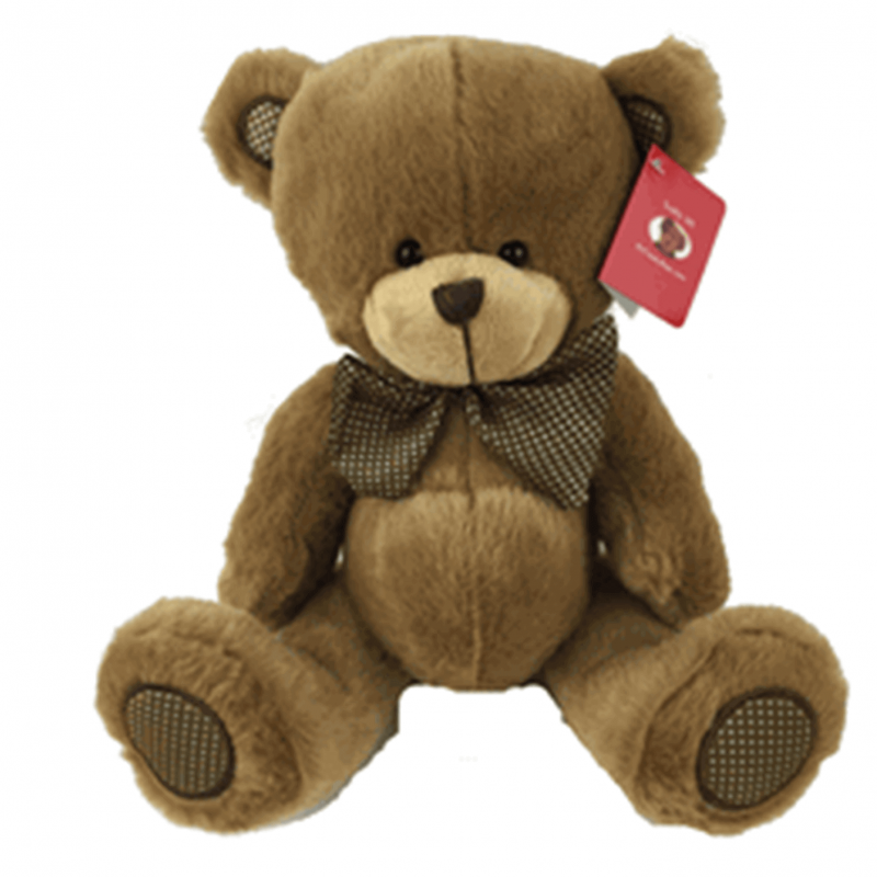 10" Dark Brown Teddy Bear