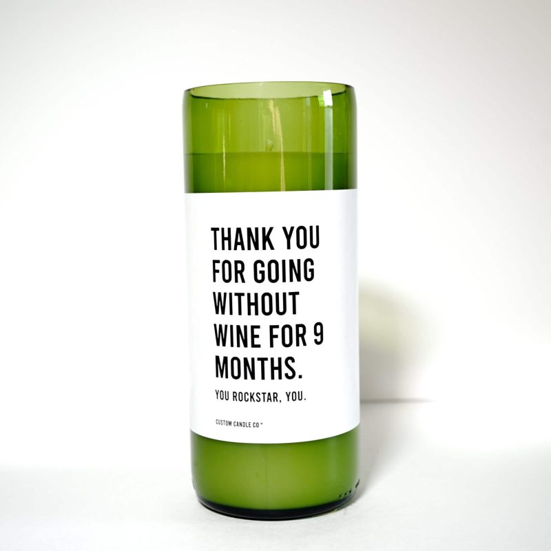 Thanks for Going Without Wine for 9 Months