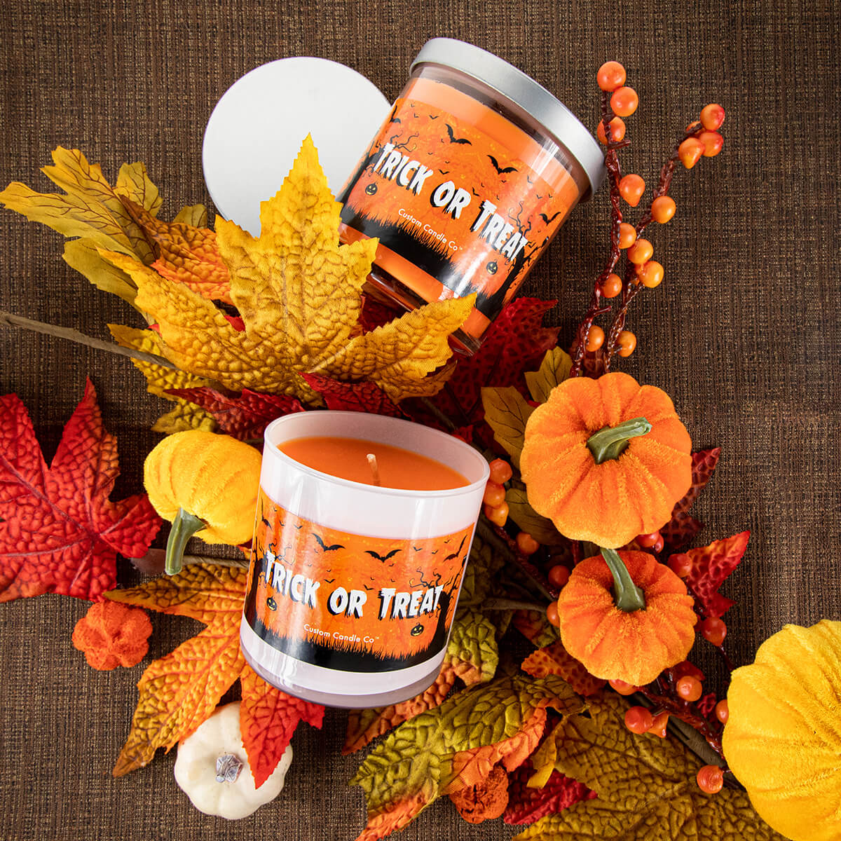 Trick or Treat Candle