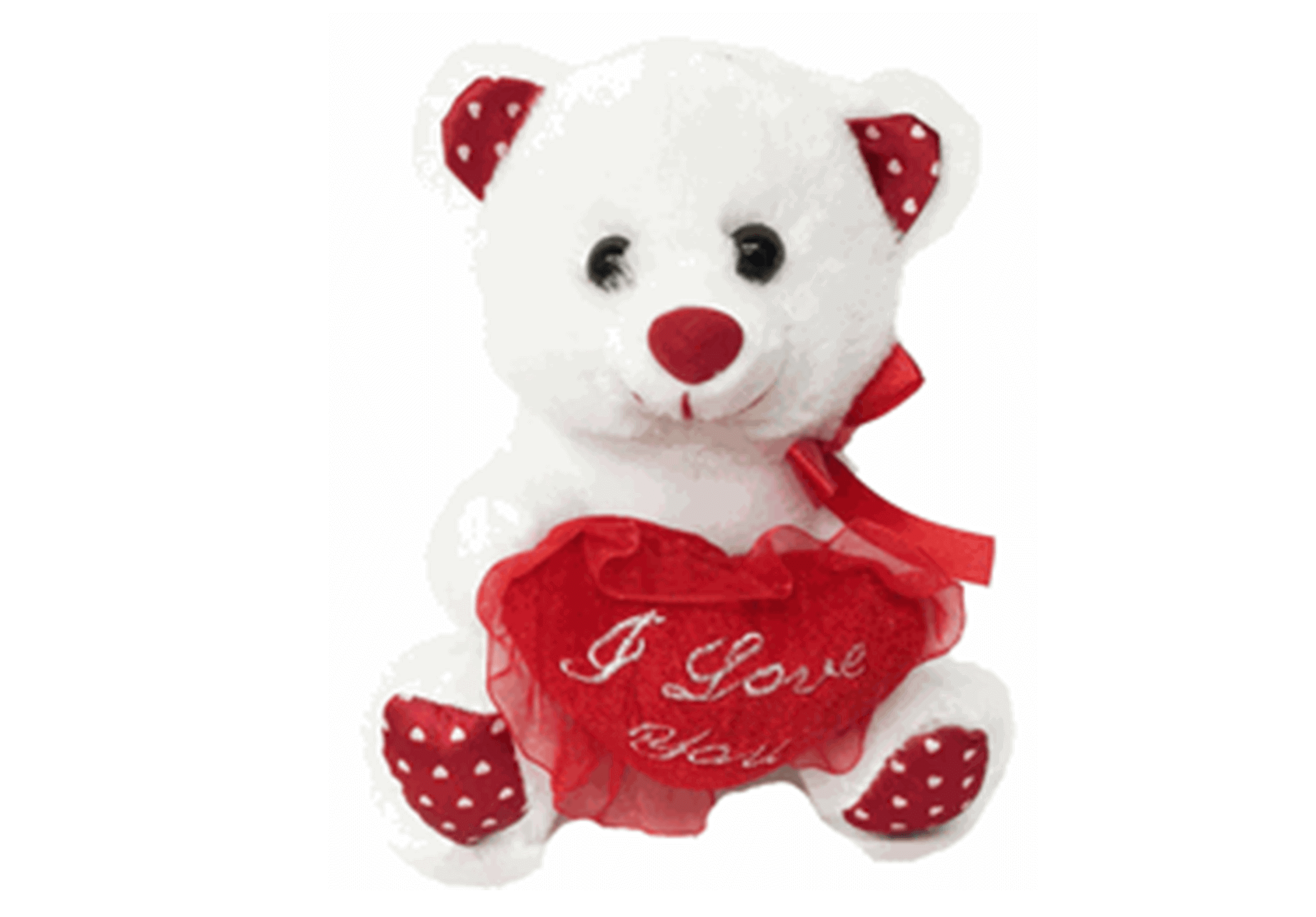 4.25" "I Love You" Trimmed Bear