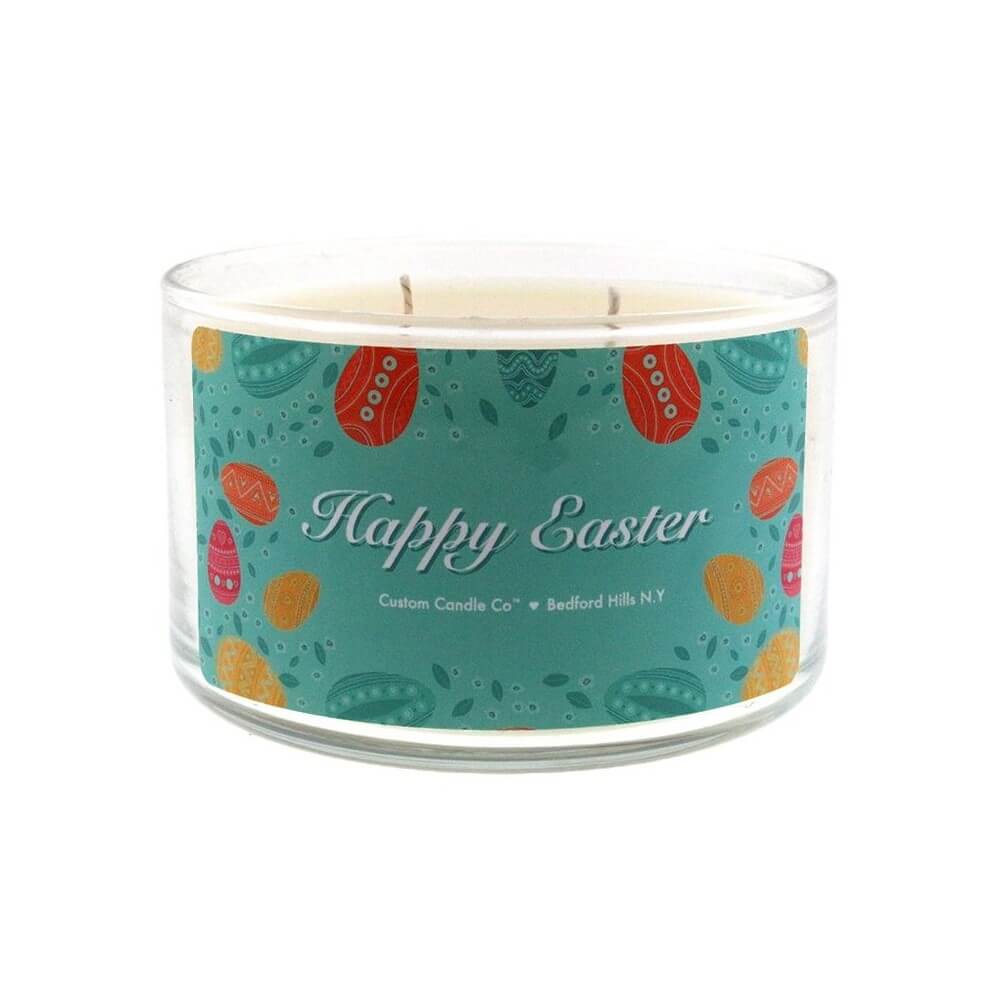 Small Two Wick Candle - Blue