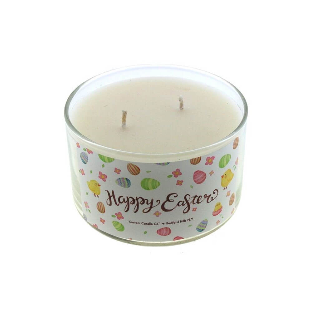 Small Two Wick Candle - White