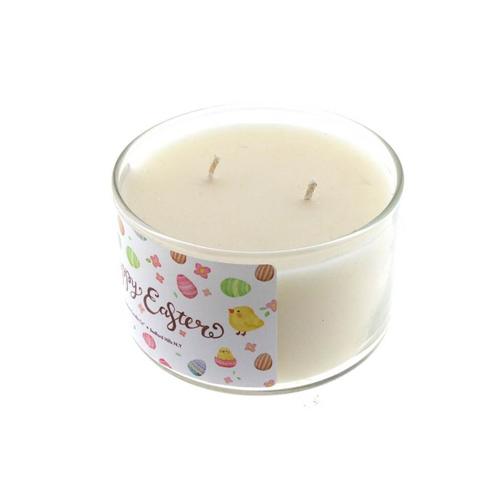 Small Two Wick Candle - White