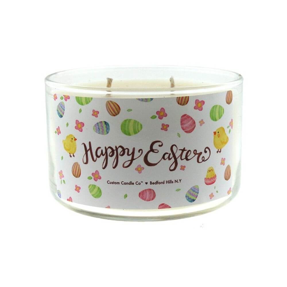 Small Two Wick Candle - White