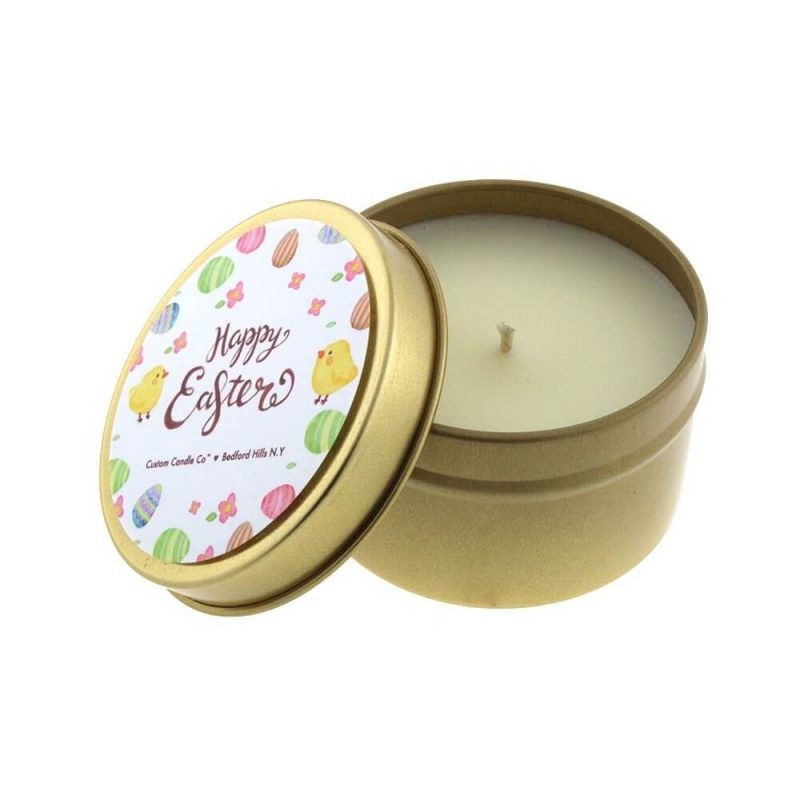 Tin Can Candle - Small (Gold)