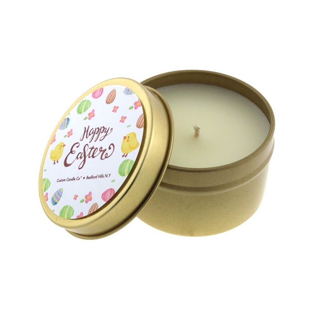 Tin Can Candle - Small (Gold)