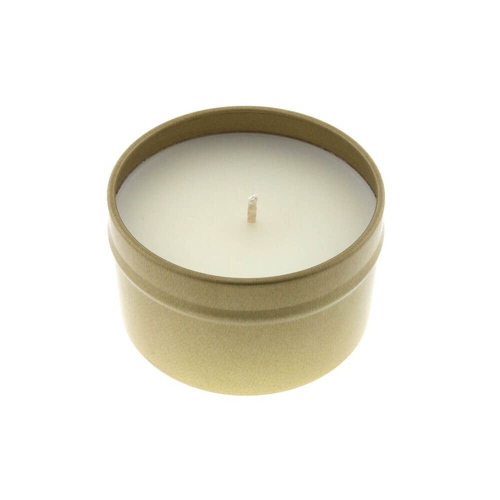 Tin Can Candle - Small (Gold)