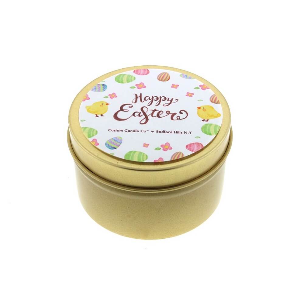 Tin Can Candle - Small (Gold)