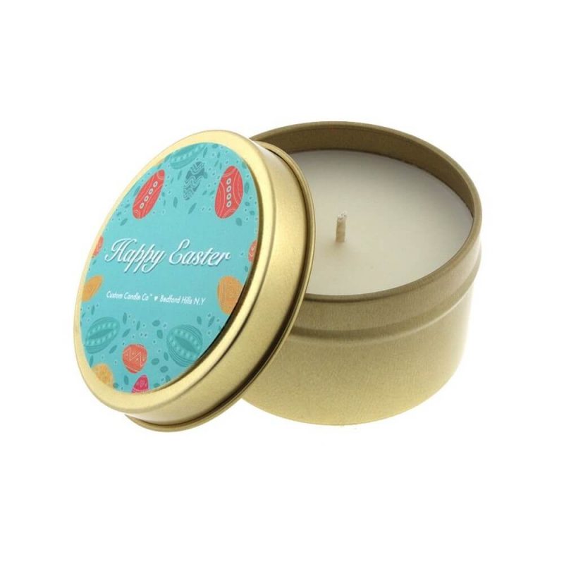Tin Can Candle - Small (Gold)