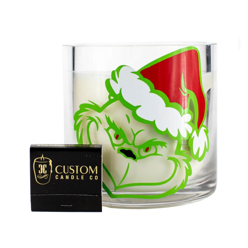 Grinch Holiday Candle