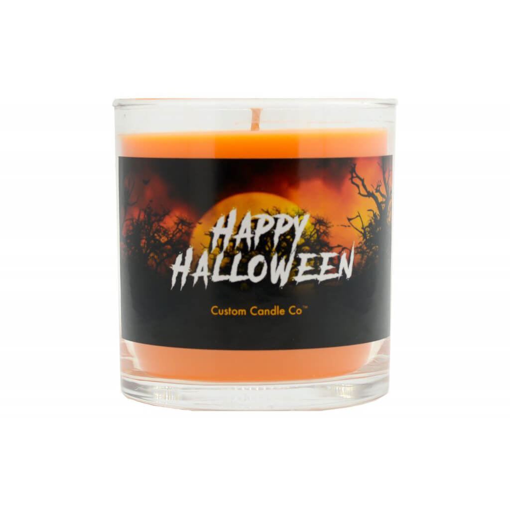 Happy Halloween Candle