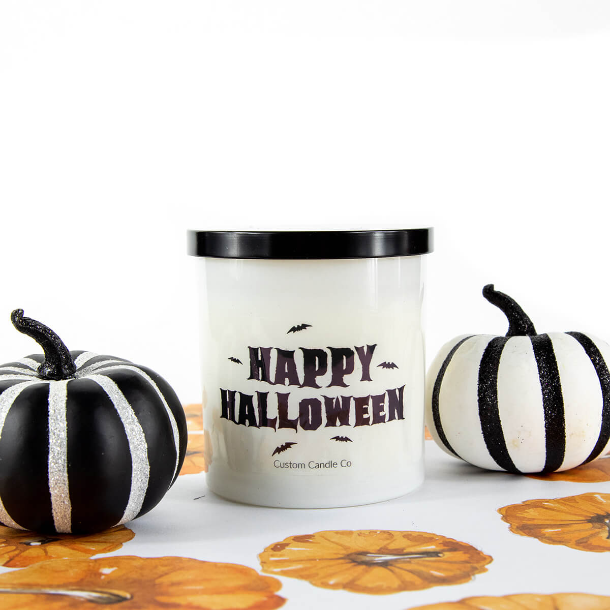 Happy Halloween Frost Jar Candle
