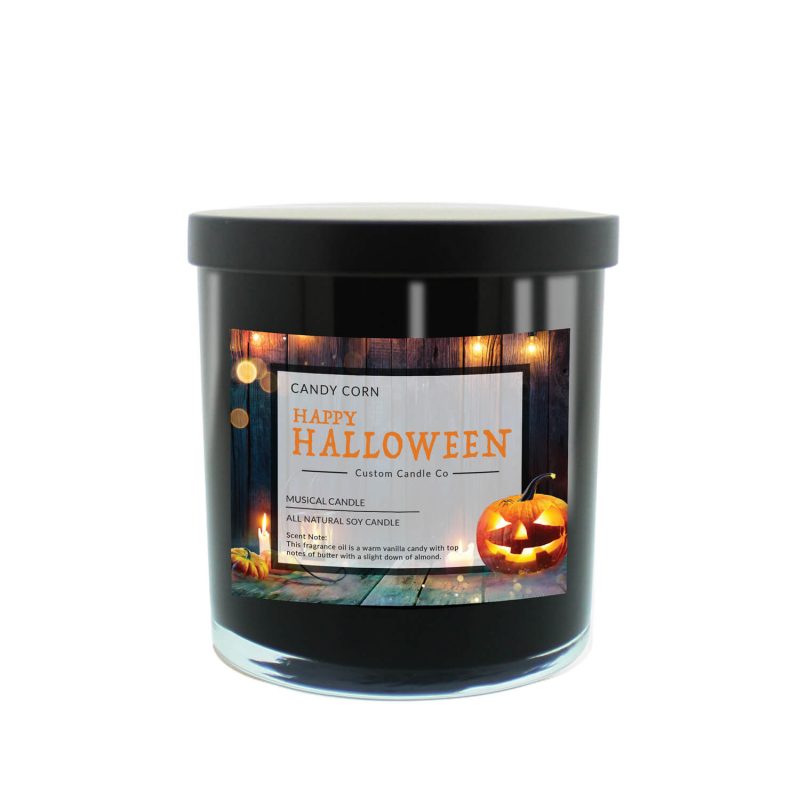 Musical Halloween Candle - Pumpkin Pancake