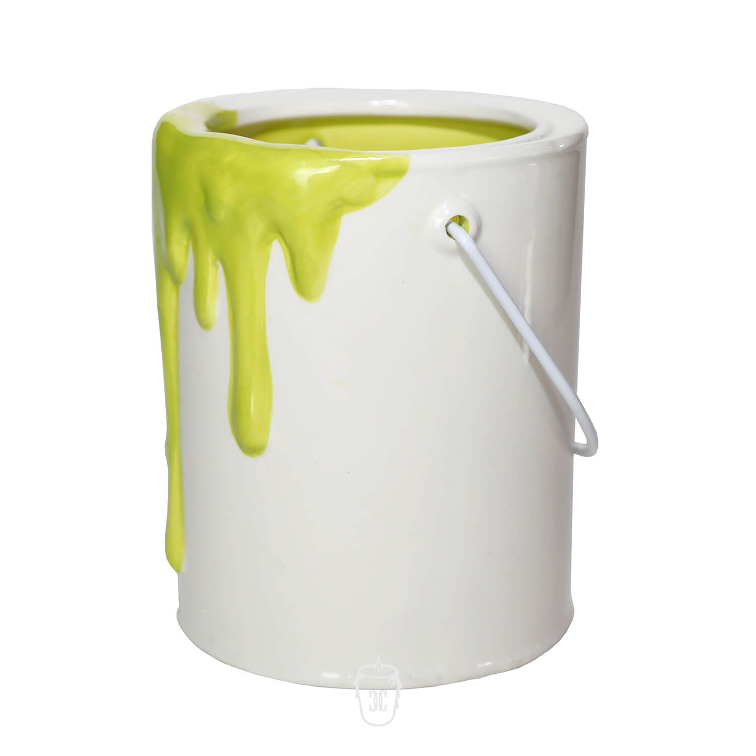 Paint Bucket Green Candle