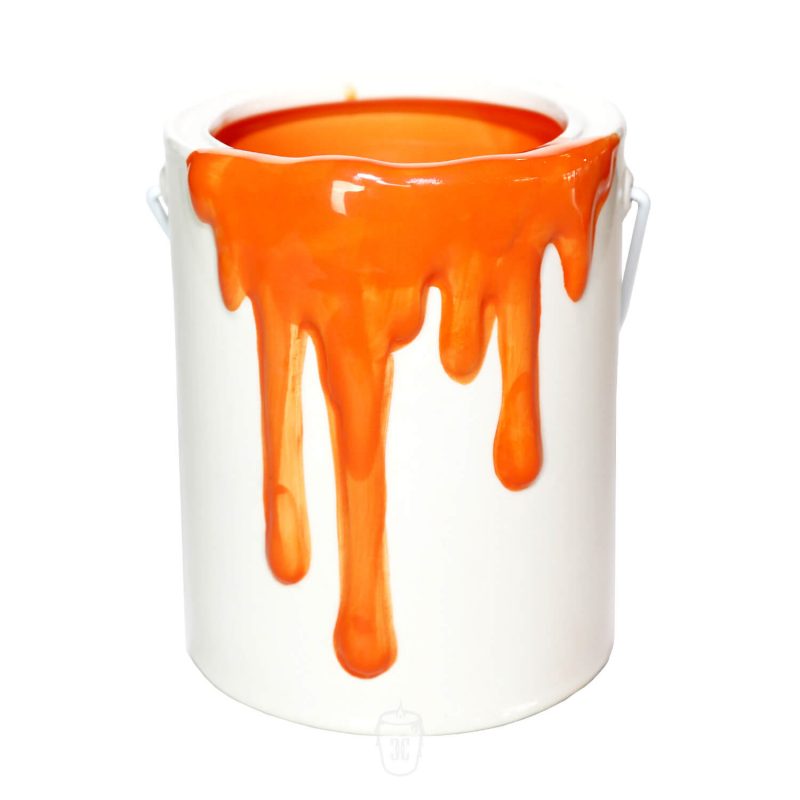 Paint Bucket Orange Candle