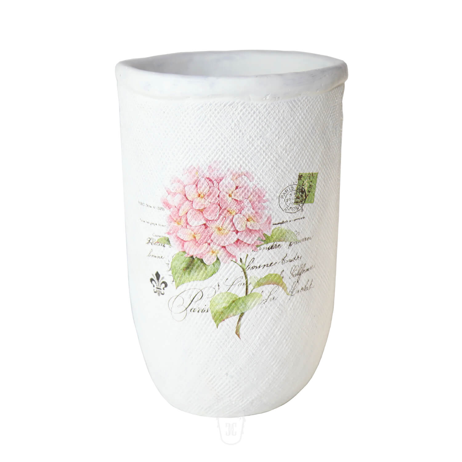 Paris Flower Pot Candle