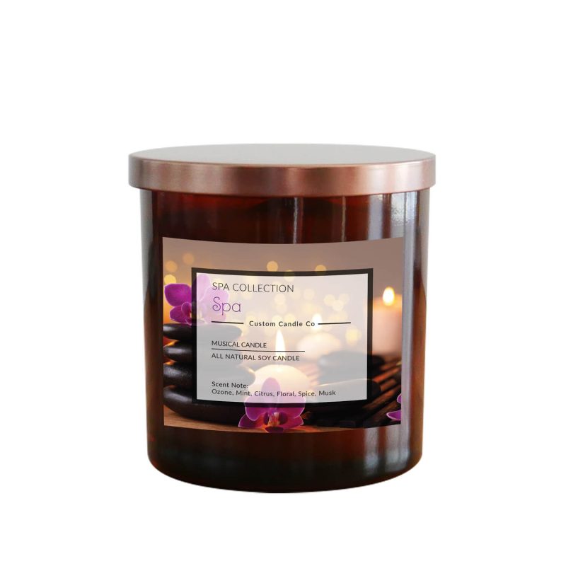 Musical Spa Candle - Spa