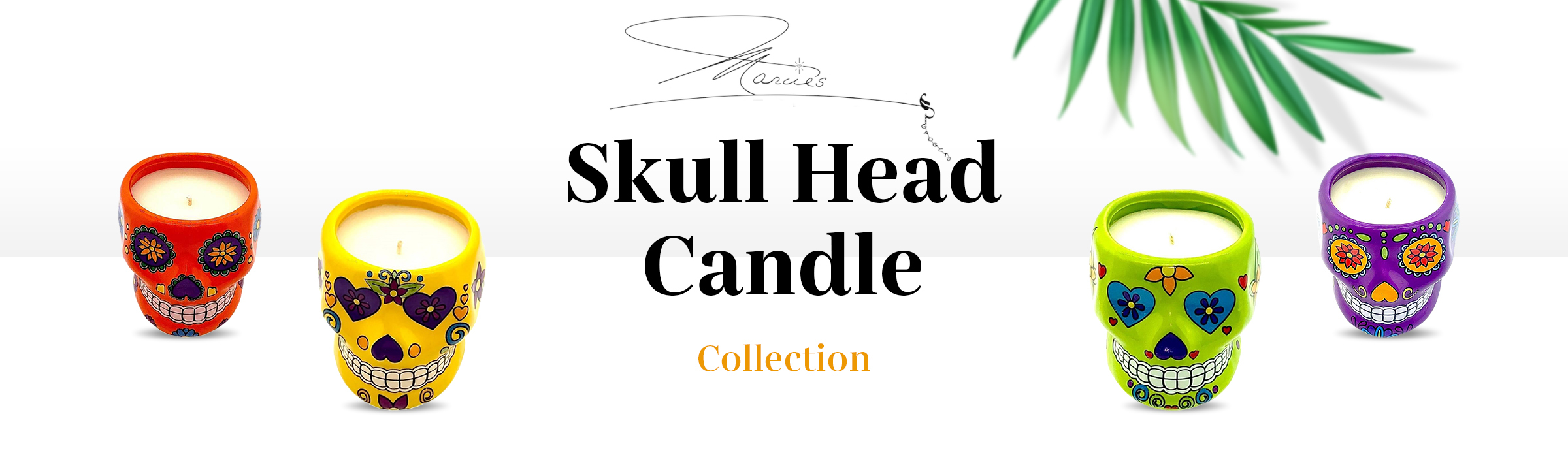 Skull Head Banner